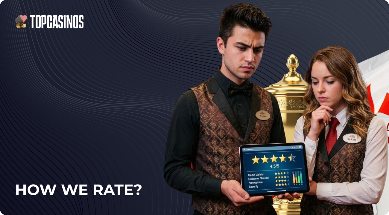 How our Team Rating Online Casinos